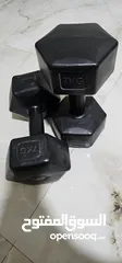  5 11 KG PAIR PLATE DUMBELL/ BADMINTON / 7 KG PAIR DUMBELL/ CARROM BOARD/ 5 KG DUMBELL