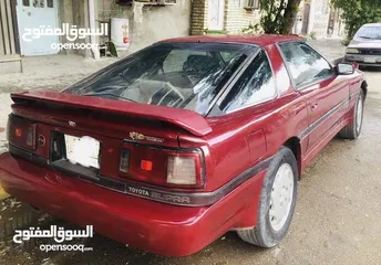  13 تويوتا سوبرا تك باب موديل 1988 تحفه يابانيه اكو بالنشر اغراض هذني بيع مو ويا السياره كلمن وسعرها