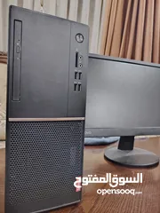  9 جهاز لينوفو مكتبي للدراسة والاستخدام الاساسي  Lenovo desktop