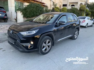  4 تويوتا راف فور 2021 فل الفل وارد وكفاله وصيانه الوكاله المركزيه كفاله 7 سنوات
