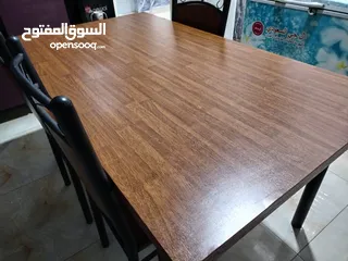  2 ميز طعام كبير مع 6كراسي