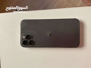  1 ايفون 12 برو ماكس بحالة ممتازه