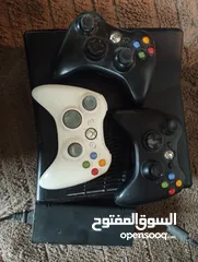  2 اكس بوكس 360 مع ثلاث ايدين شغاله 100%