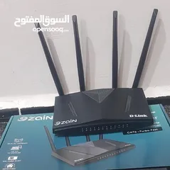  3 راوتر منزلي زين 5G اربع انتيل وراوتر متنقل زين 4G بطاريه ممتازه للبيع مستعملات بحالة الجديد