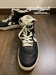  3 HiTop Converse Shoes Black