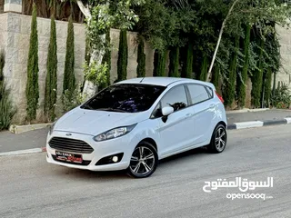  1 ‏Ford Fiesta 2017 ، اوتوماتيكك ،  مطور 1600 ،، فحص ممتاز تخلو من الحوادث او الضربات اغلبها بوية شركة
