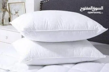  9 مخدات هولفن الطبيه صحية تماماً وعديمة الرائحة وغير مسببة للحساسية الوجه الخارجي مصنوع من البوليست