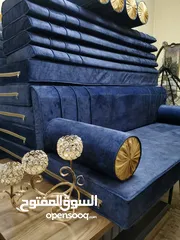  5 فراش عربي  جديد تفصيل 6 فرشات و6 مراكي و6 مساند اسفنج سكني ضغط 14 فقط