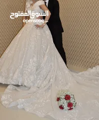  2 فستان عروس ابيض