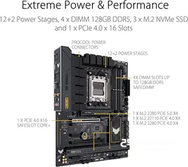  2 مذربورد ASUS TUF Gaming B650-PLUS