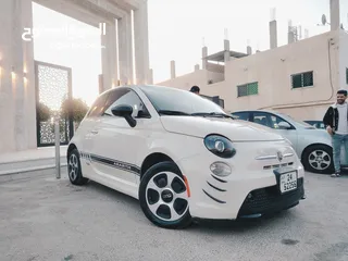  3 Fiat 500e bacig sport فيات كهربائية بالكامل سبورت بكج