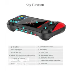  5 New X7M Handheld Game Console With A 3.5-inch Screen For Two Players And a Retro 500 in 1 sup Game