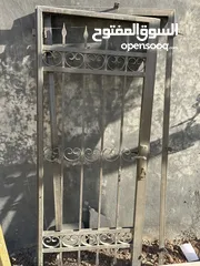  2 باب حديد مقاس مترين في 90 سانتي