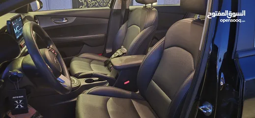  19 Kia K3 2019 لون اسود ميتلك مميز فل كامل فحص كامل ولا ملاحظة