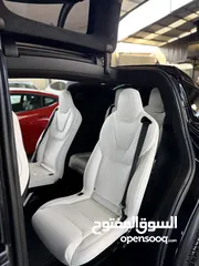 14 Tesla Model X Performance P100D جدا نظيفة سعر حرق