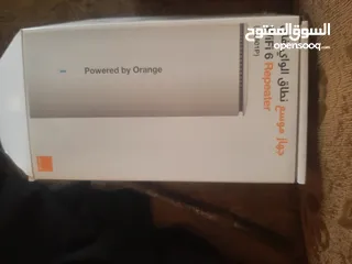  1 موسع شبكة واي فاي فايبر zet orange 6