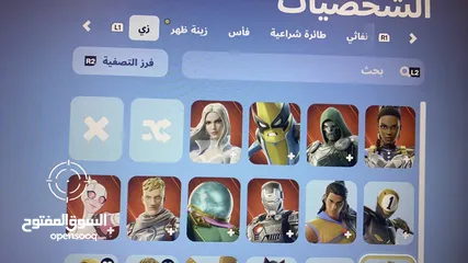  12 حساب فورتنايت سوني ايميل (استبدال حسابات + خدمه سريعه)