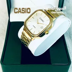  2 ساعة كاسيو  ((CASIO))   إذا كنت تريد ساعة فخمة وأنيقة   يمكنك اختيار واحدة من ساعات كاسيو  التي تتسم