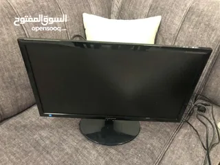  1 شاشة LG شاشة Samsung مع ماوس كيبورد قابل للبدل على شاشة 100 هيرتز ومافوق