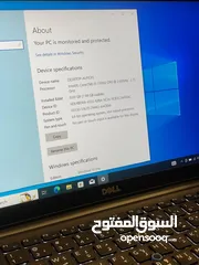  7 لابتوب DELL LATITUDE Core i5-GEN 7 بحالة ممتازه مع عدة هدايا اقل سعر بسوق