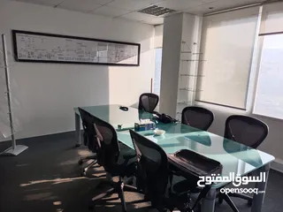  7 142 SQM Furnished Office Space for Rent in Al Khuwair REF:957R