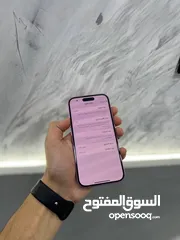  15 ايفون 16 512 عدة الوان مميزة زهري ازرق اسود بطاريات 100% اجهزة لا تعد انها مستخدمة كفالات ابل شغالة