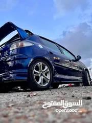  9 بيجو 206 موديل 2004 جير اوتوماتيك توب ترونيك ماتور 1400cc، الأجمل في الأردن