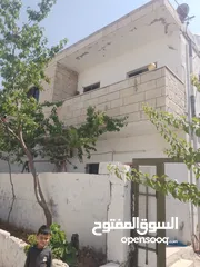  4 بيوت   طابقين   واحدة شقتين    والثانية ثلاث شقق