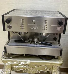  2 مكينه قهوه جاجيا الايطاليه gaggia  coffee machine