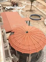  7 تركيب قرميد موديلات حديثه بمواصفات هندسيه