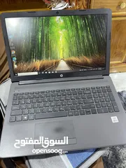  4 لابتوب  hp مستخدم نضيف مداخل اي تصليح حجم وسط