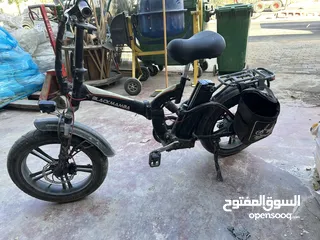  4 بسكليت كهرباء 21امبير 48 فولت