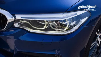 9 2018 BMW 540 //Gcc Low mileage No Accidents No Paint