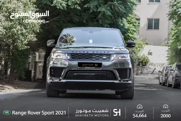  1 Range Rover Sport P400e Hse 2021 Black package