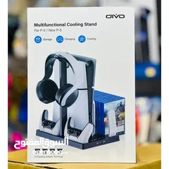  8 Oivo Multifunctional Cooling Stand Ps5 - شاحن و مبرد لسوني 5 !