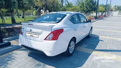  8 Nissan Sunny 2022, white car for sale