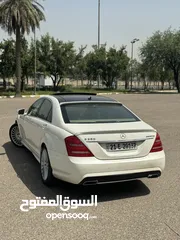  4 مارسيدس بنز s350 باب طويله كت amg مكفوله كفاله عامة للبيع