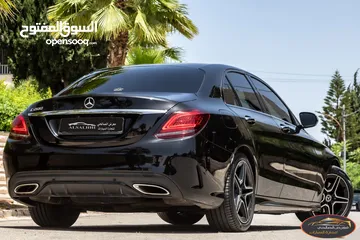  4 Mercedes C200 2019  Mild hybrid Amg kit Night Package   السيارة وارد المانيا و بحالة ممتازة جدا