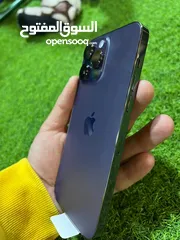  6 IPhone 14 pro max 256 شرق أوسط تربل A ا ل اصلي لم يتم تشغيله باقي 3 اشهر على كفالة ابل الرسمية