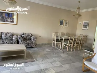  16 شقة مفروشة , ارضي ..  مع حديقة مميزة /  اعلان رقم (B93)