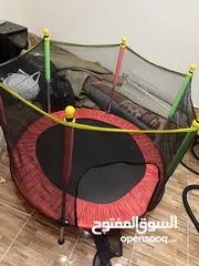  1 ترامبولين اطفال كبير وثقيل وكالة