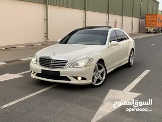  1 مرسيدس S500 خليجي فل مواصفات قمه في النضافه