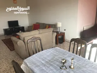  5 شقه مفروشه للايجار في جبل اللويبدة