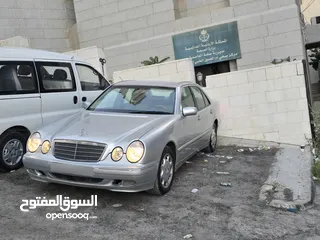  4 مرسيدس E200 Elegance للبيع موديل 2000 نظيفة