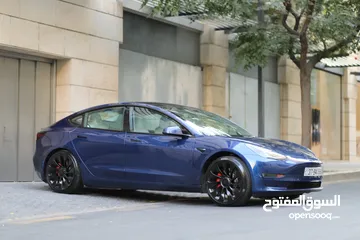  13 Tesla model 3 performance 2022 تيسلا مودل 3 بيرفورمنس 2022