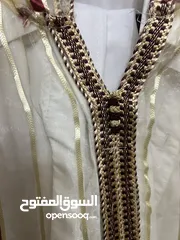  5 بدلة عربية مع سورية طويلة