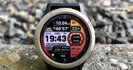  4 Amazfit cheetah pro smart watch support with ios		& android