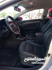  15 هونداي افانتي 2018 فحص كامل فل ايضافات بصمه تشغيل وبصمة ابواب جلد شاشة فل كامل