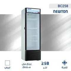  3 ثلاجة عرض ناشونال اليكتريك بباب زجاجي سعة 101 لتر من نيوتن ستورز nw845