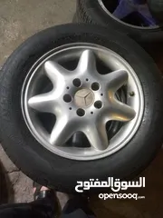  3 جنط مرسيدس نمره 15